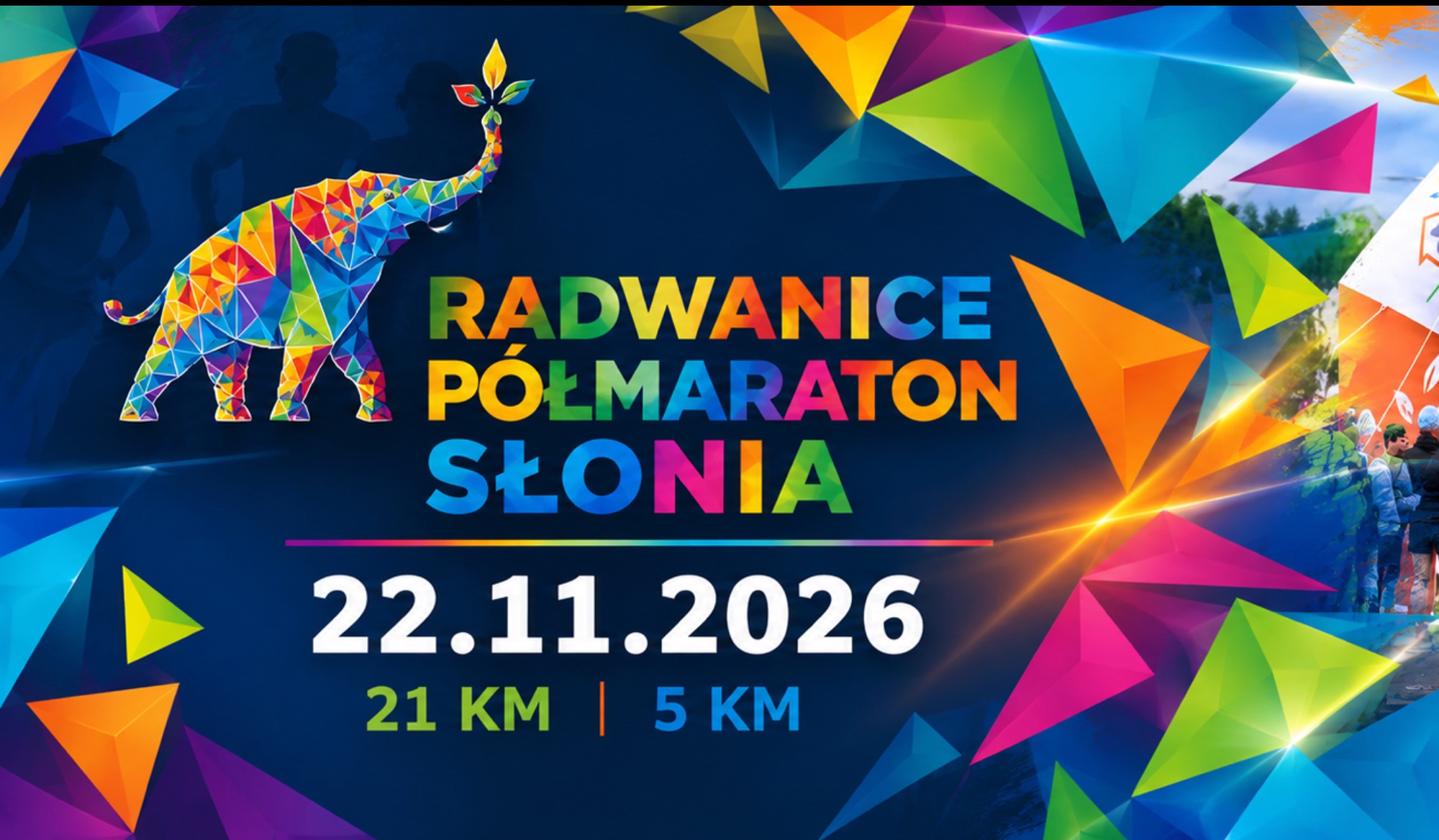 Radwanice Półmaraton Słonia – 22.11.2026 – 21 km i 5 km